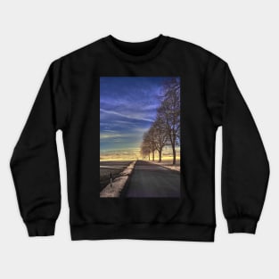 The long and not so winding road Crewneck Sweatshirt